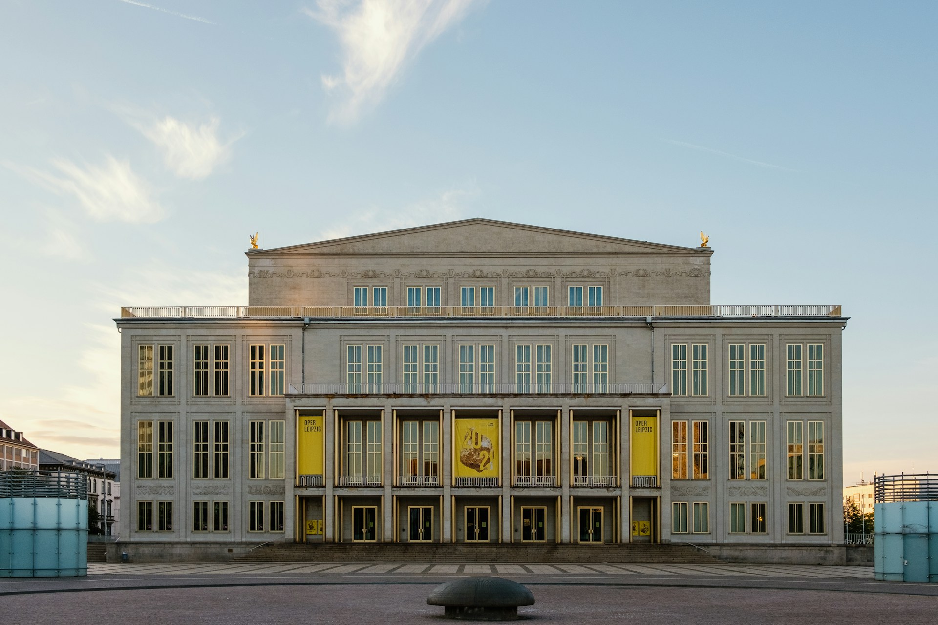 Oper Leipzig auf dem Augustusplatz