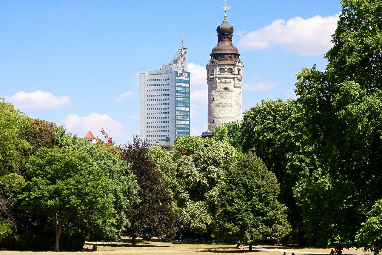 Panorama Tower in Leipzig mit Aussichtsplattform