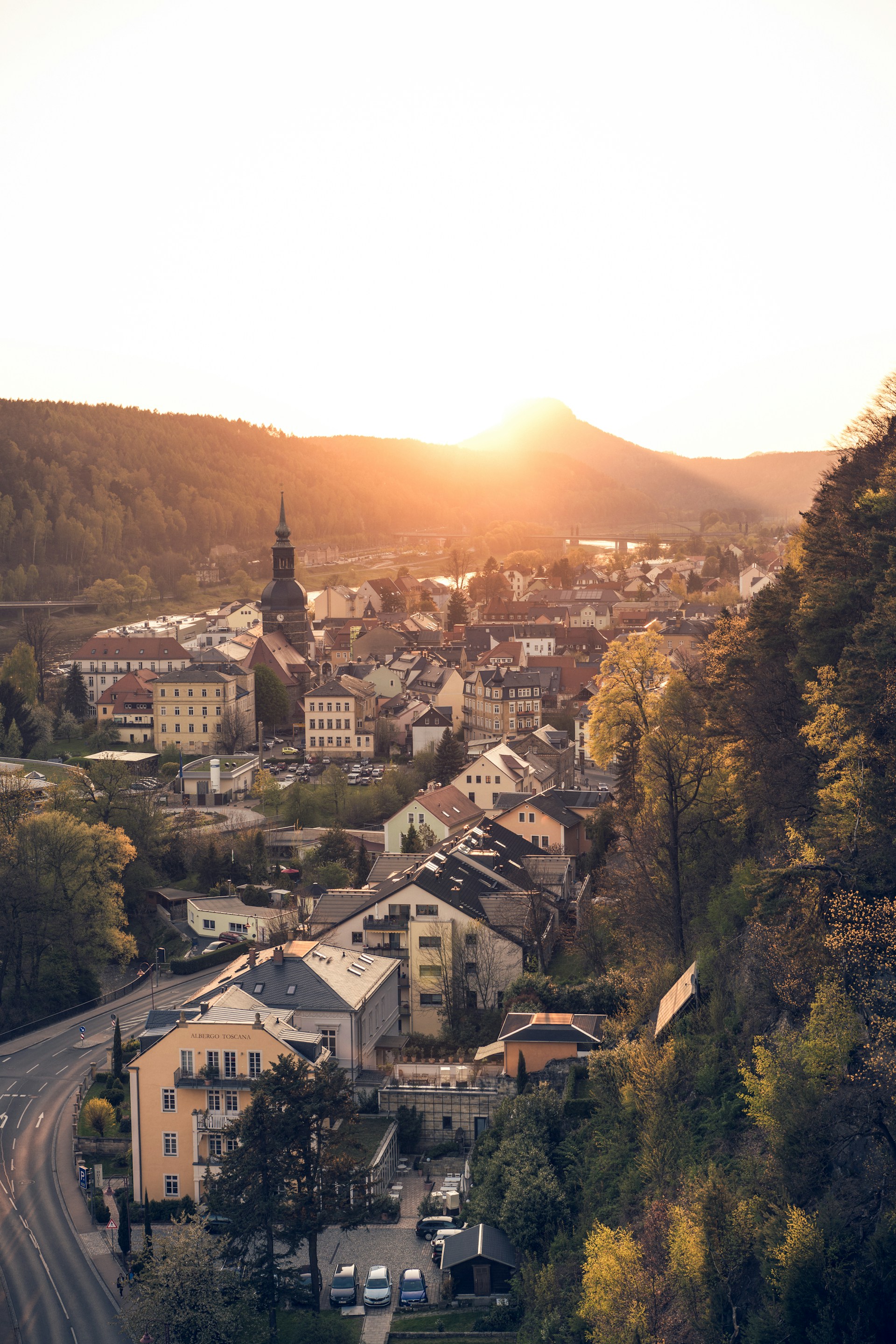 Bad Schandau in der Sächsischen Schweiz