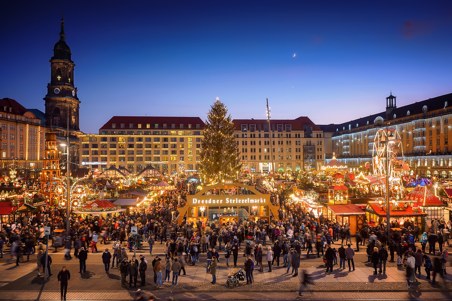 Striezelmarkt in Dresden